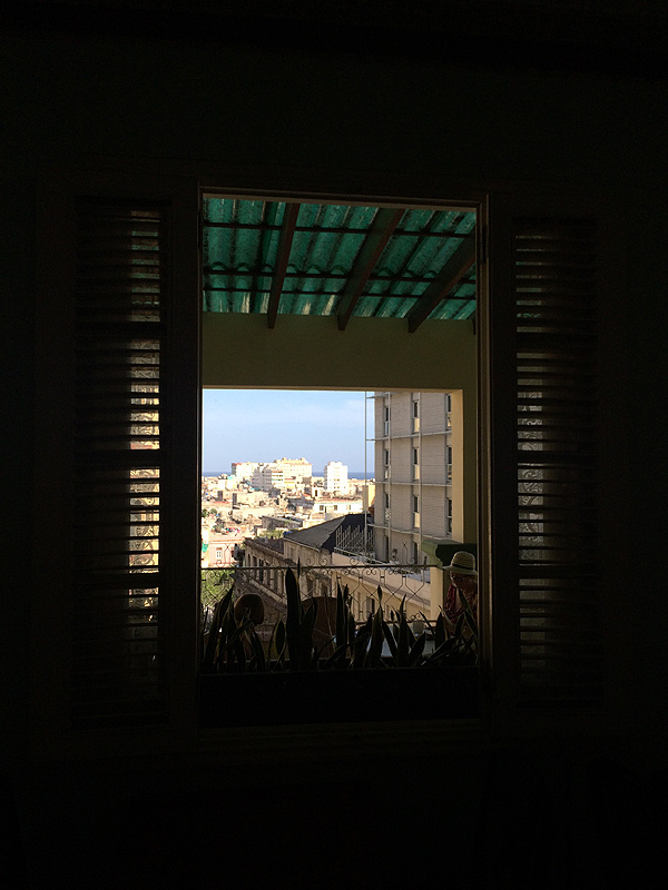 【キューバ】ホテルのテラスからの風景